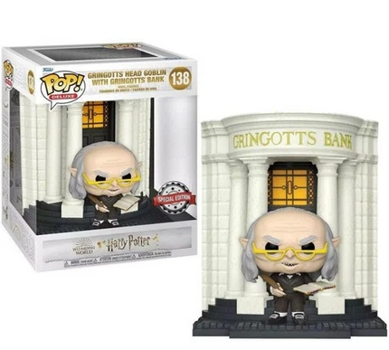 Gringotts head #138 Harry Potter Funko Pop! vinyl (minor damage) 