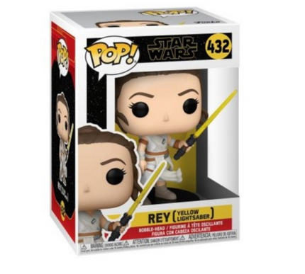 Star Wars - Rey with Yellow Saber Funko Pop! Vinyl #432