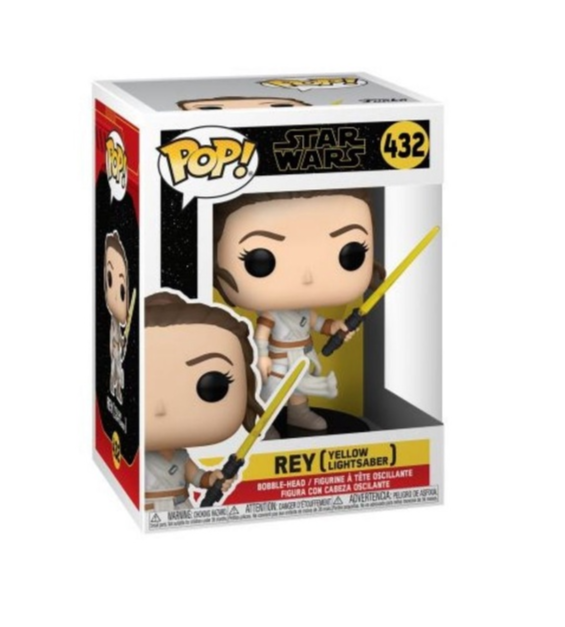Star Wars - Rey with Yellow Saber Funko Pop! Vinyl #432