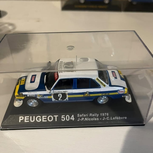 PEUGEOT 504 #2 SAFARI 1976 J. P. NICOLAS IXO RAC065 1/43