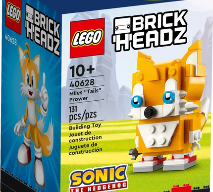 LEGO Tails 40628 Brickheadz Sonic the Hedgehog Miles Tails Prower Retired BNISB