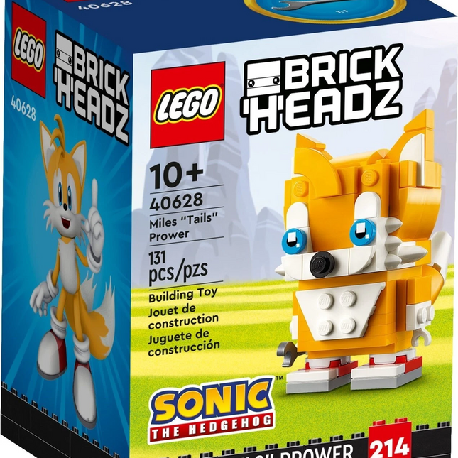 LEGO Tails 40628 Brickheadz Sonic the Hedgehog Miles Tails Prower Retired BNISB