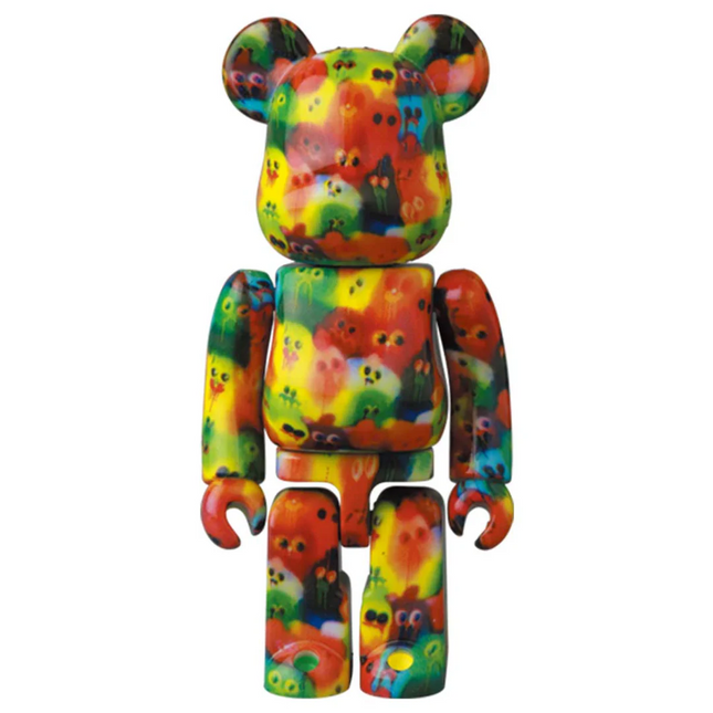 Bearbrick Pattern Jon Burgerman 100% Be@rbrick Series 46