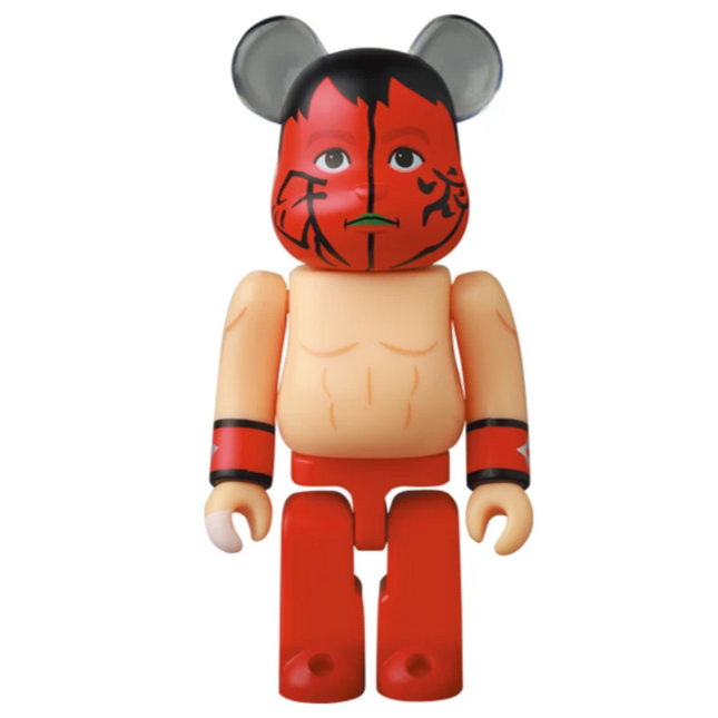 Great Muta Wrestler Variant Artist 100% Series 46 Medicom Bearbrick Be@rbrick