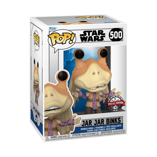 SPECIAL EDITION | Funko POP! Vinyl #500 Star Wars: Jar Jar Binks Unopened