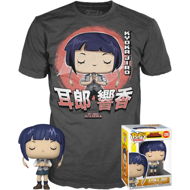 My Hero Academia - Kyoka Jiro Pop! Vinyl Figure & T-Shirt Box Set - MEDIUM