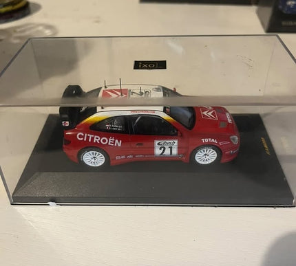 Ixo 1/43 Scale RAM074 - Citroen Xsara WRC #21 2nd Monte Carlo 2002 Winner\