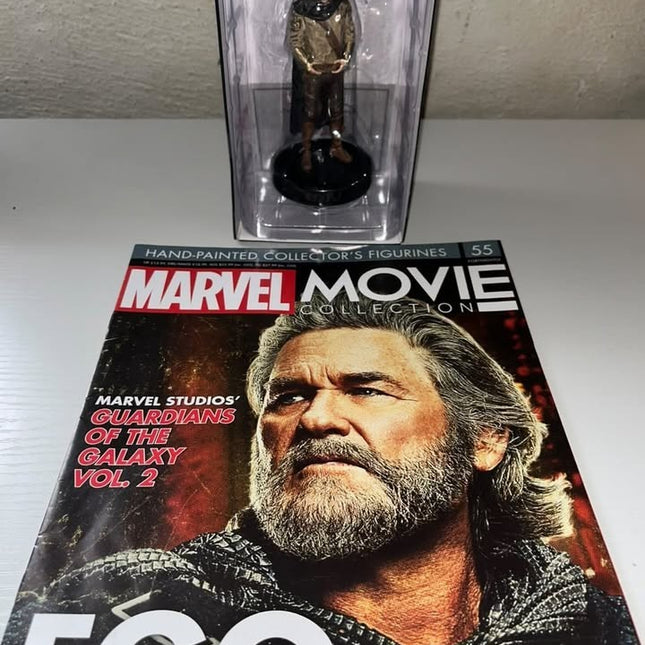 Ego #55 Guardians of the galaxy Hand painted Eaglemoss figurine with magazine 