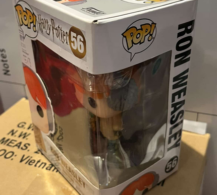 Ron Weasley #56 Harry Potter Funko Pop! vinyl (damaged)