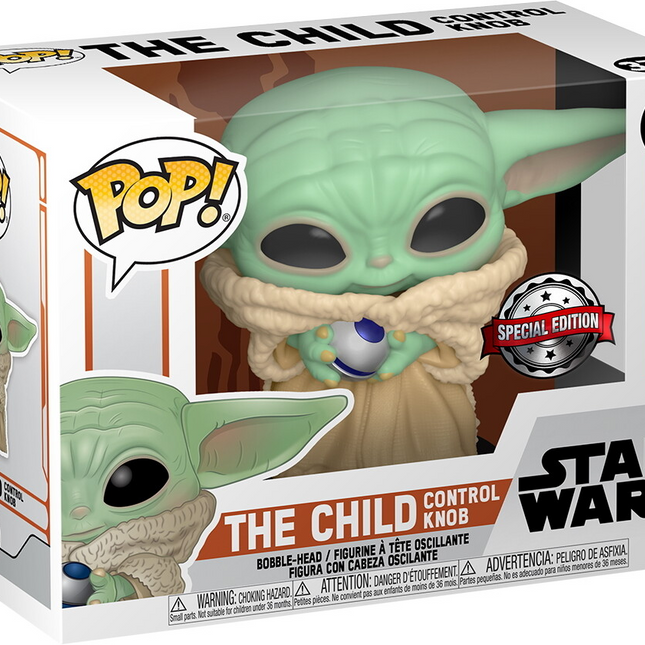 Star Wars The Child Control Knob Special Edition Bobble Head #370FUNKO POP VINYL