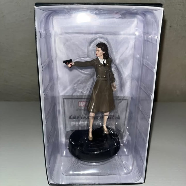 Agent Carter #33 captain america Hand painted Eaglemoss figurine with magazine 