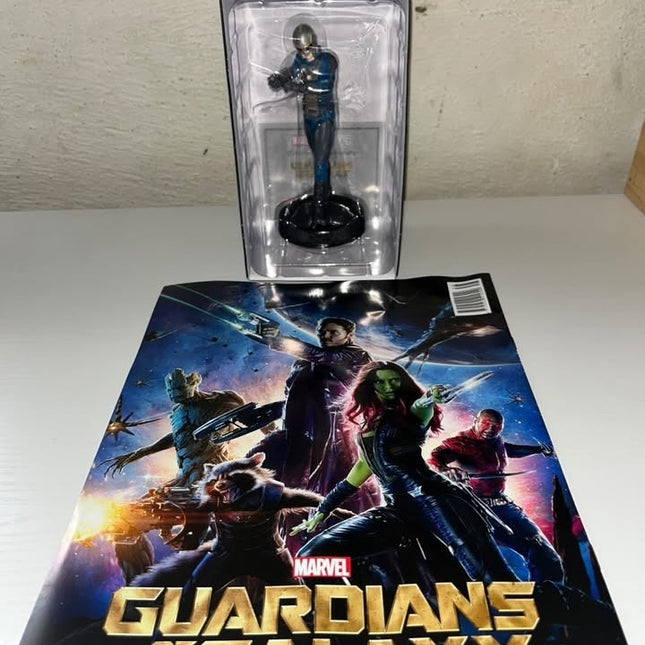 Nova corps #38 Marvel Movie Hand painted Eaglemoss figurine with magazine 