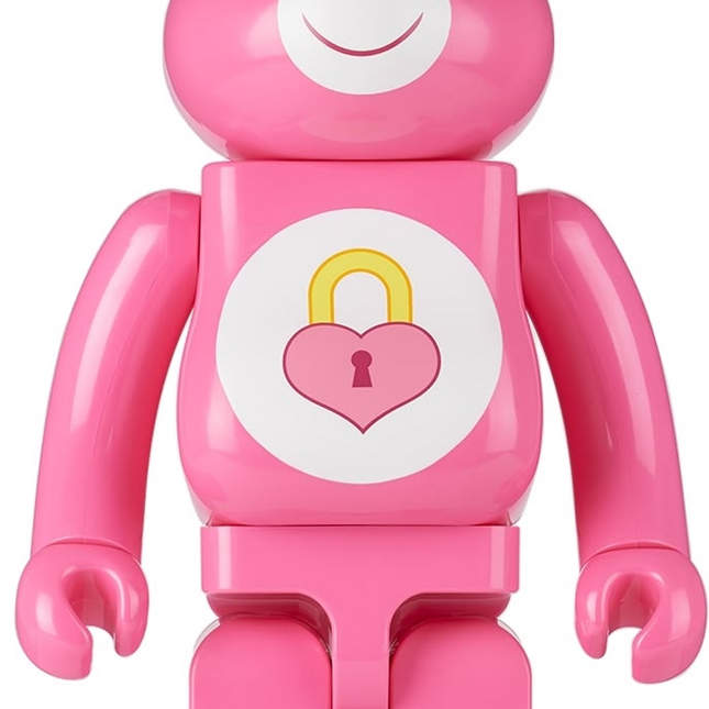 Bearbrick series 43 Animal Care Bears 100% (secret) pink