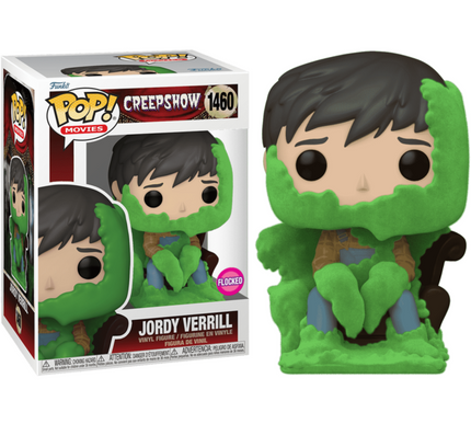 Funko POP! Movies Creepshow - Jordy Verrill #1460 - Flocked + free case