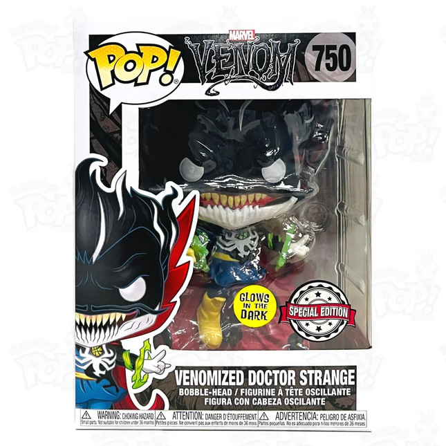 venomized doctor strange #750 Marvel Funko Pop! vinyl + free case