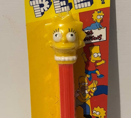 Simpsons Lisa Vintage 1990's Pez sealed
