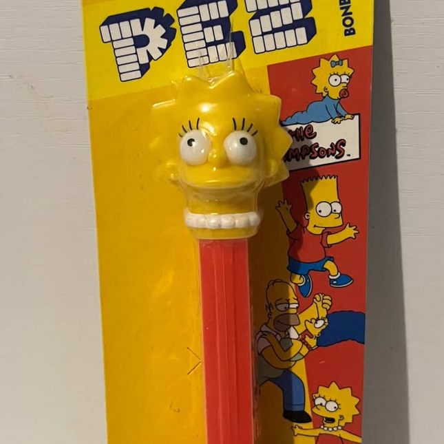 Simpsons Lisa Vintage 1990's Pez sealed