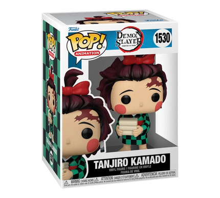 Demon Slayer - Tanjiro Kamado (Kimono) Pop! Vinyl Figure #1530 + free case