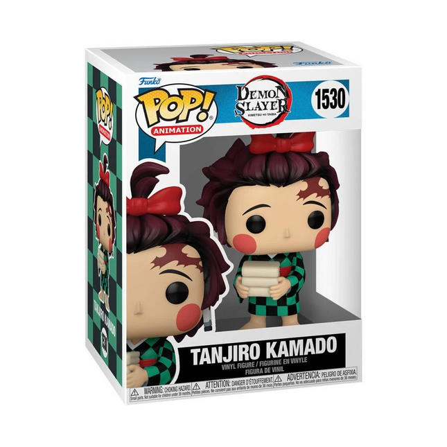 Demon Slayer - Tanjiro Kamado (Kimono) Pop! Vinyl Figure #1530 + free case