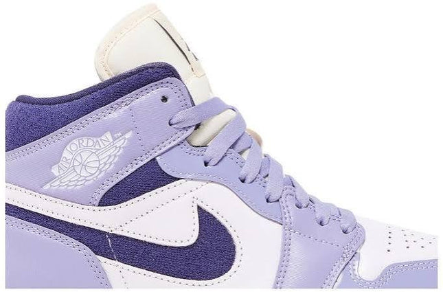 Jordan 1 Mid SE Chenille Sky J Light Purple Size 6us Womens DZ3745-500