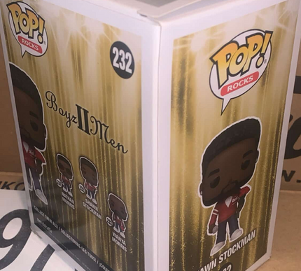 shawn stockman #232 Pop! vinyl music funko + free case (damage)