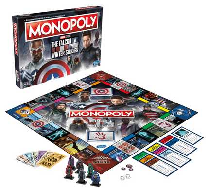 The Falcon Winter soldier Brand new sealed monopoly game board