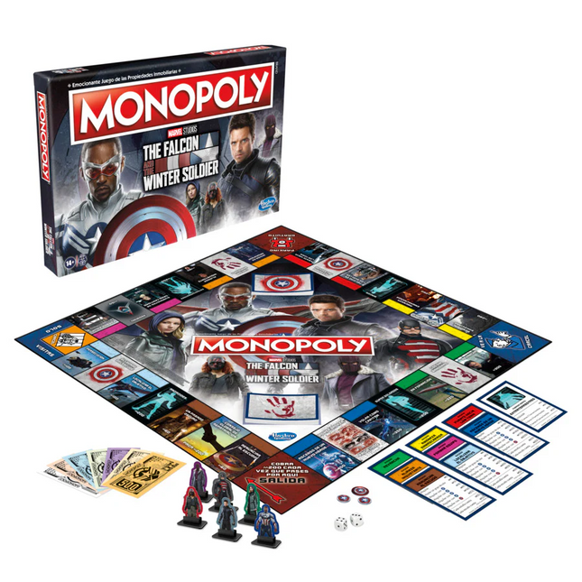The Falcon Winter soldier Brand new sealed monopoly game board