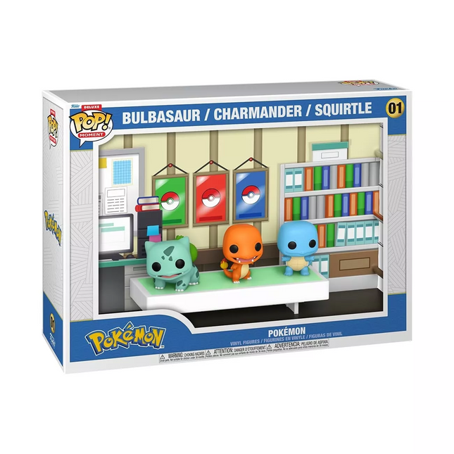 Pokemon starter Deluxe moment Pokemon Funko Pop! vinyl