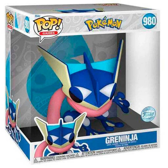 Greninja #980 Super Sized 10" inch Pokemon Funko Pop! vinyl