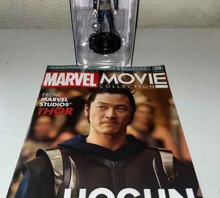 Hogun #58 Marvel Movie THOR Hand painted Eaglemoss figurine with magazine 