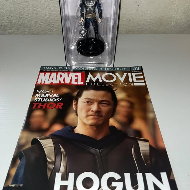 Hogun #58 Marvel Movie THOR Hand painted Eaglemoss figurine with magazine 