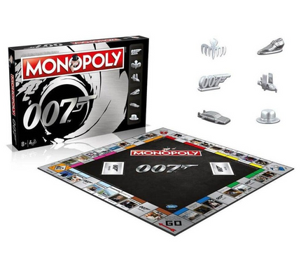 007 James Bond Brand new sealed monopoly game board
