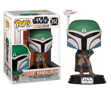 covert Mandalorian #352 Funko POP! vinyl star wars + free case