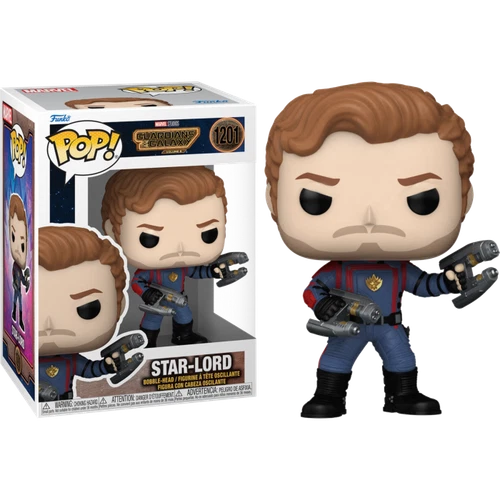 star-lord #1201 Marvel Funko Pop! vinyl + free case