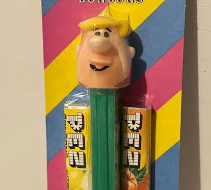 1992 Vintage Pez Dispenser Barney Rubble From The Flintstones Bonbons Sealed