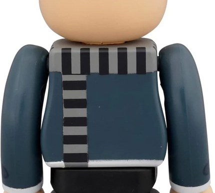 Medicom Minions Otto And Young Gru 100% 2 Pack Bearbrick Figure Set (yellow)