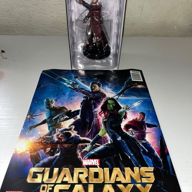 Star-lord #07 Marvel Movie Hand painted Eaglemoss figurine with magazine 