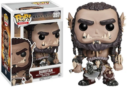 Durotan #287"MOVIES" Warcraft Funko Pop! Vinyl Figure (Damaged)