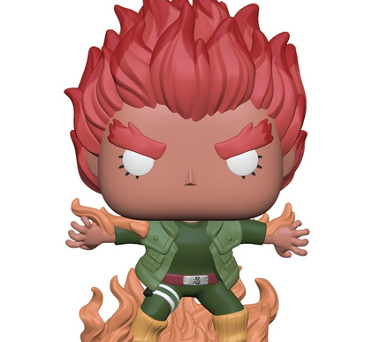 Funko Pop! Naruto Shippuden Might Guy - Vinyl Figure # 824 + free case