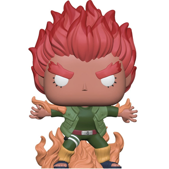 Funko Pop! Naruto Shippuden Might Guy - Vinyl Figure # 824 + free case