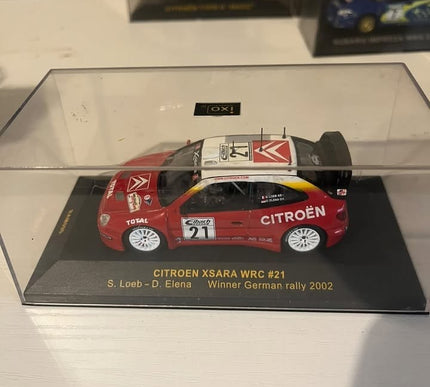 Ixo 1/43 Scale RAM074 - Citroen Xsara WRC #21 2nd Monte Carlo 2002 Winner\
