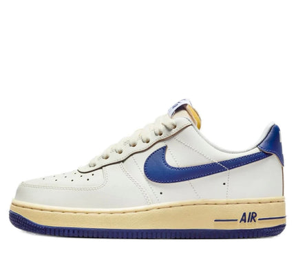 Nike Air Force 1 ‘07 Women’s Size 7 US Sail/Deep Royal Blue FQ8103-133