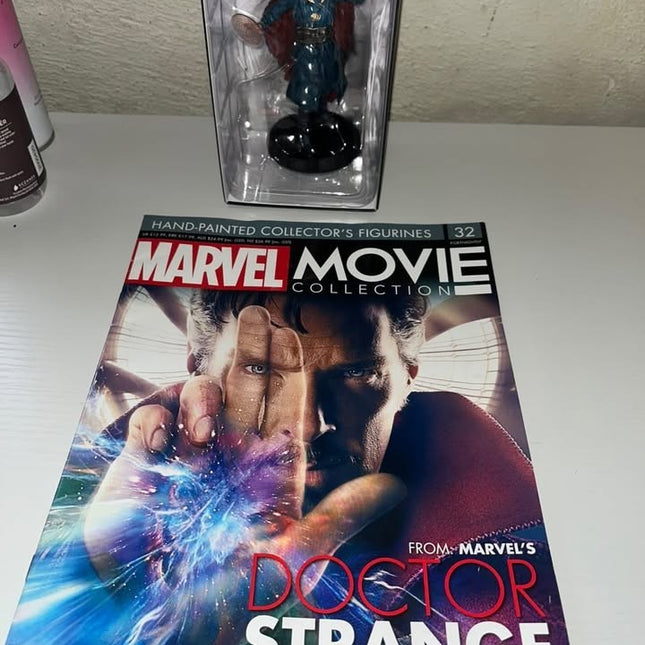 Doctor strange #32 Marvel Movie Hand painted Eaglemoss figurine with magazine 