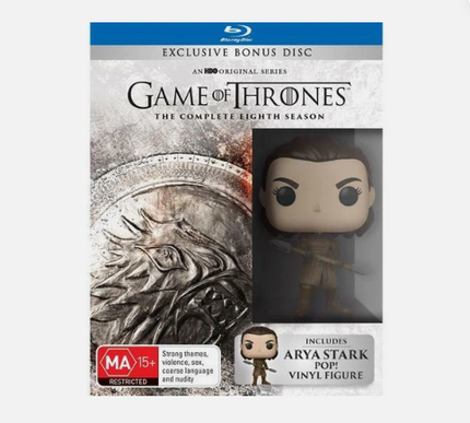 Game Of Thrones - Season 8 (Collectors Edition) With Arya Stark Pop Vinyl Figure