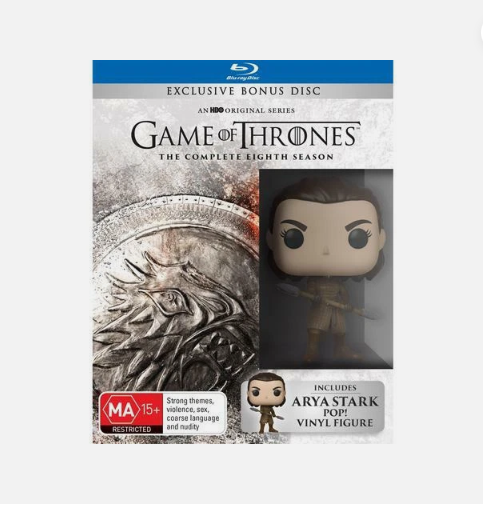 Game Of Thrones - Season 8 (Collectors Edition) With Arya Stark Pop Vinyl Figure
