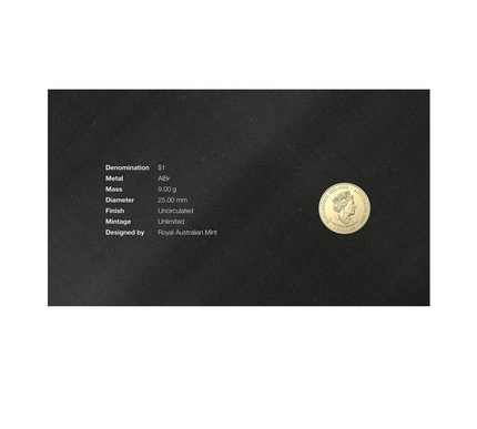 Scott Pendlebury 400 Games Collingwood AFL MAGPIES Cover PNC $1 Coin 2024 FDC