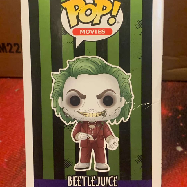 Beetle juice #641 "MOVIES" Funko Pop! Vinyl Figure (damaged)