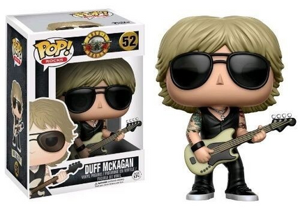Guns & Roses Set SLASH #51 AXL ROSE #50 Duff Mckagan #52 Funko Pop! vinyl