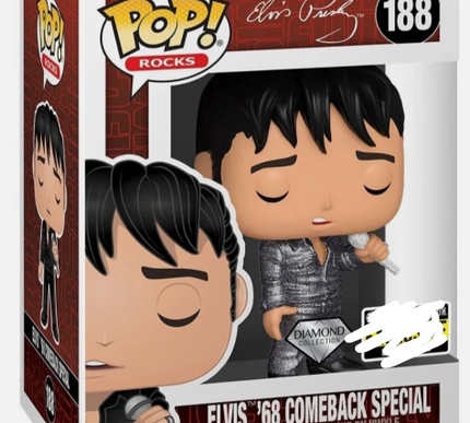 Elvis Presley #188 (DIAMOND) *Music* Funko Pop! vinyl