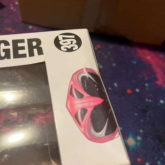 Pink Ranger #397 Power Rangers Funko Pop! vinyl (damaged)